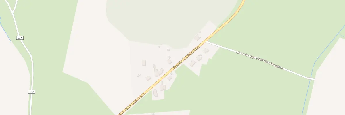 Plan du 37 Rue de la Libération à Vandenesse-en-Auxois