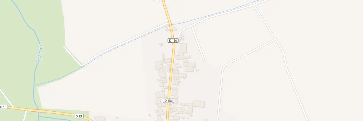 Plan du 32 Rue du Merdant à Autricourt