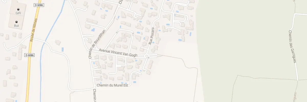 Plan du 19 Rue Pissaro à Bagnols-sur-Cèze