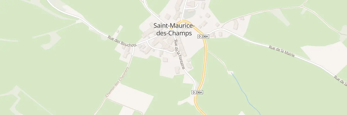 Plan du 5009 A Saint Maurice à Saint-Maurice-des-Champs