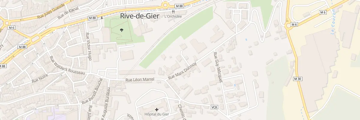 Plan du 9 Rue Max Dormoy à Rive-de-Gier