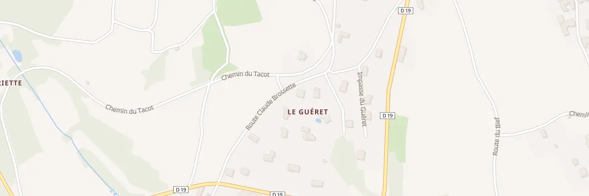 Plan du 4 Imp du Four à Chaux à Theizé