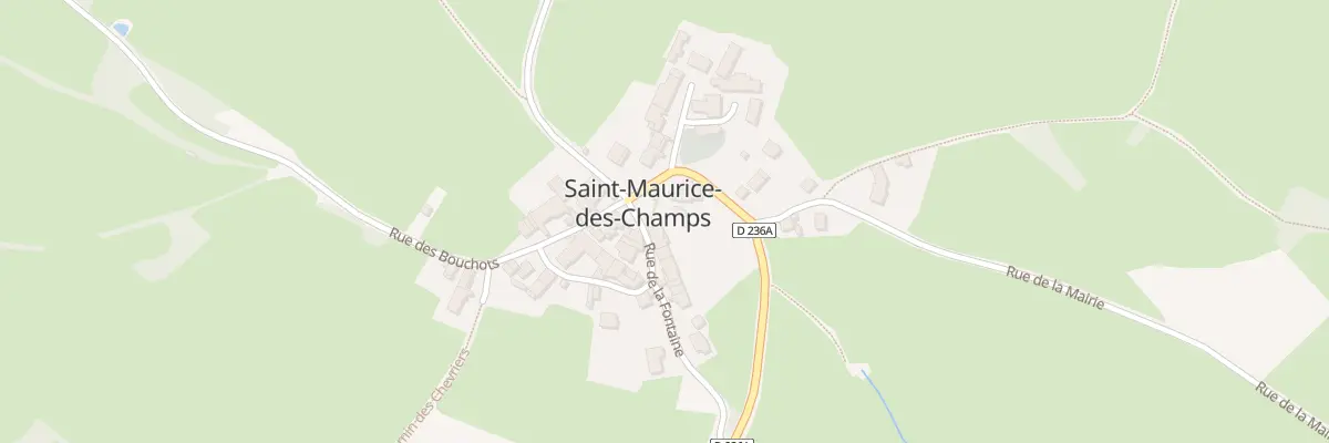 Plan du 1 Pl des Campimauriciens à Saint-Maurice-des-Champs