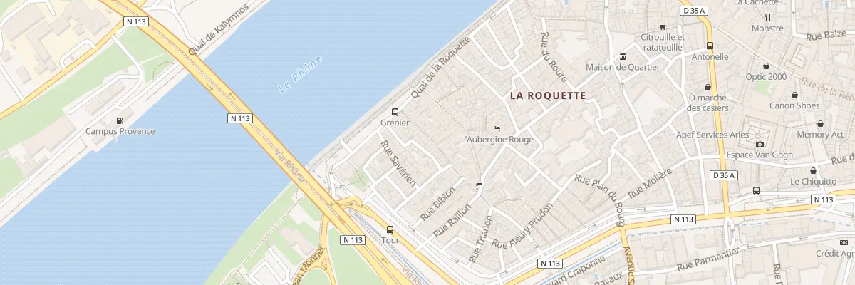 Plan du 14 Rue Genive à Arles