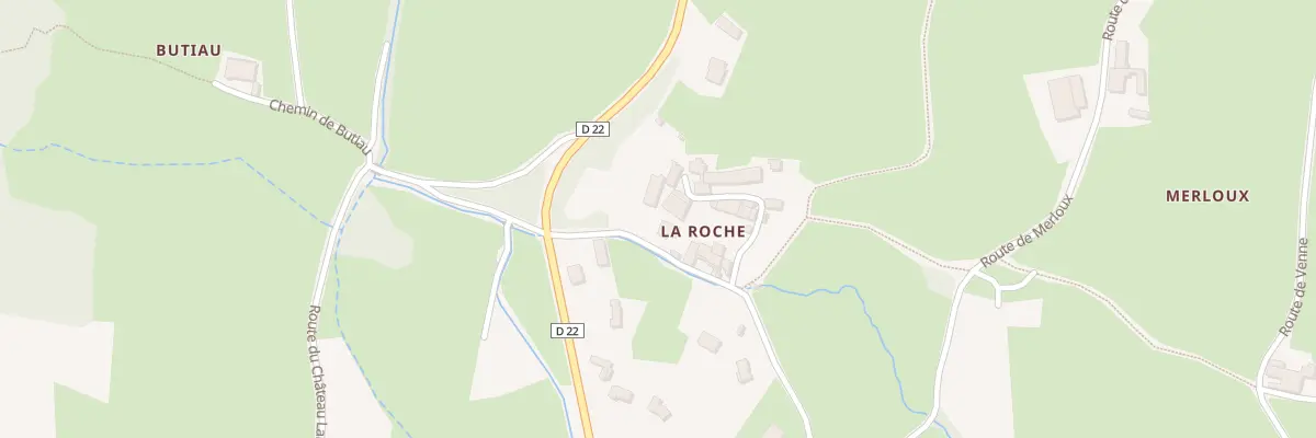 Plan du 5024 La Roche à Saint-Point