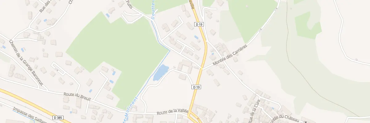 Plan du 5171 Le Bourg à Chessy