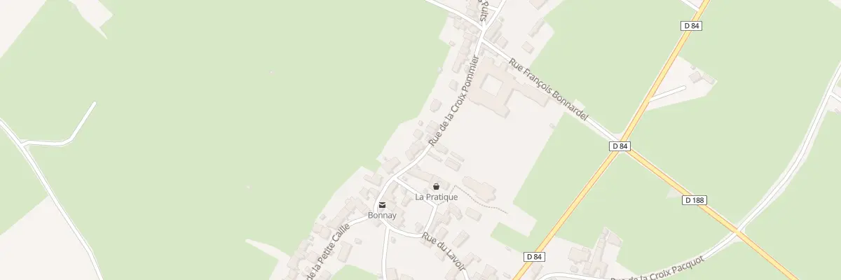 Plan du 11 Rue de la Croix Pommier à Bonnay-Saint-Ythaire