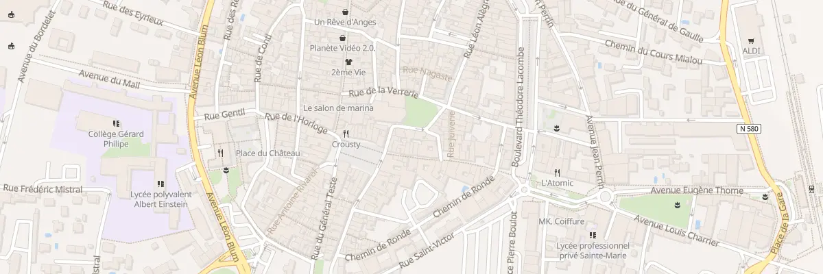 Plan du 12 Rue Georges Besson à Bagnols-sur-Cèze