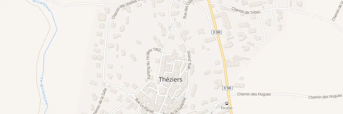 Plan du 3 Imp du Reservoir à Théziers