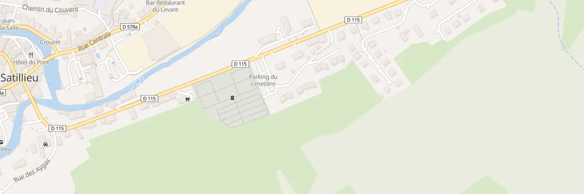 Plan du 8 All du Val d’Ay à Satillieu