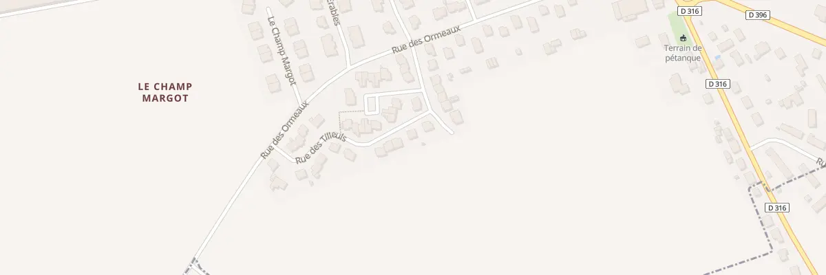 Plan du 9 Rue des Tilleuls à Marolles