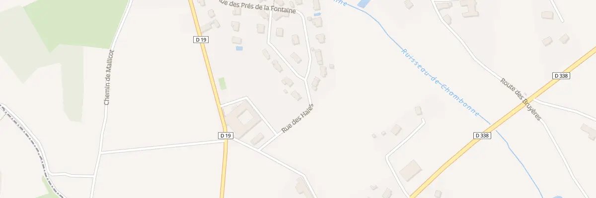 Plan du 190 Rue des Haies à Frontenas