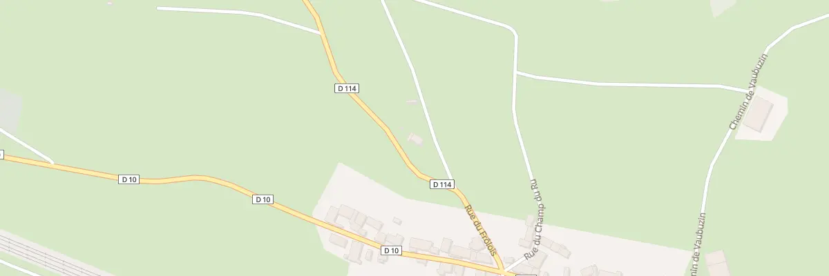 Plan du 2 Rue de Frôlois à Thenissey