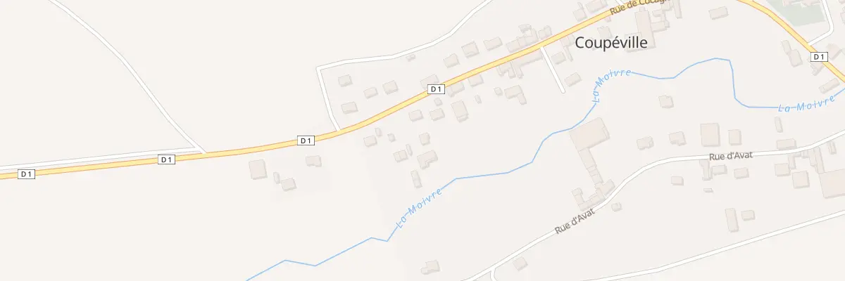 Plan du 9C Rue de Cocagne à Coupéville