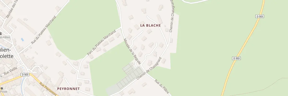 Plan du 5 Lot de la Blache 1 à Saint-Julien-Molin-Molette