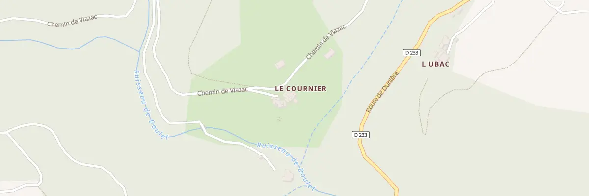 Plan du 5115 Le Cournier à Saint-Michel-de-Chabrillanoux