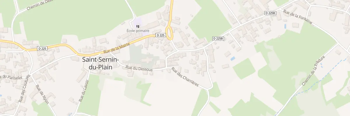 Plan du 4 Rue de Mercey à Saint-Sernin-du-Plain
