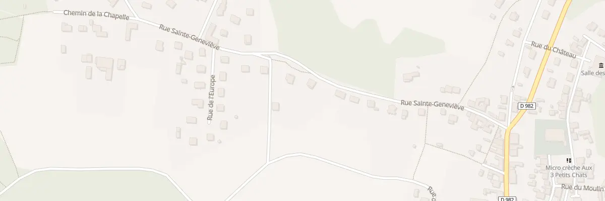 Plan du 29 Rue Sainte Genevieve à Vitry-en-Perthois