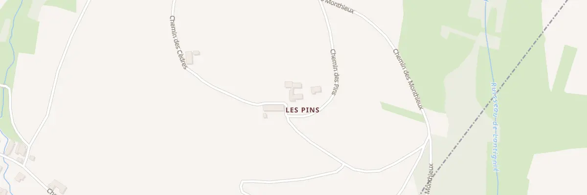 Plan du 230 Che des Pins à Lantignié