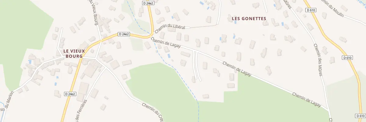 Plan du 5 Che de Lagay à Saint-Pierre-la-Palud