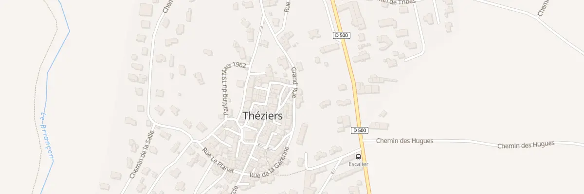 Plan du 5 Gr Grand Rue à Théziers