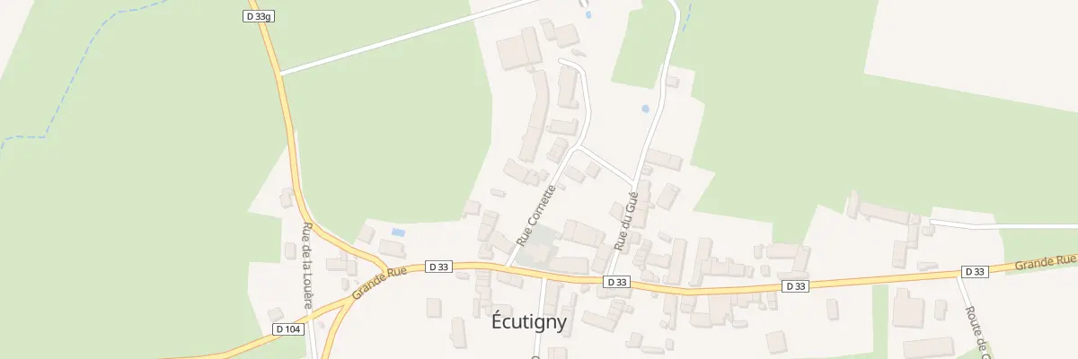 Plan du 5003 Village à Écutigny