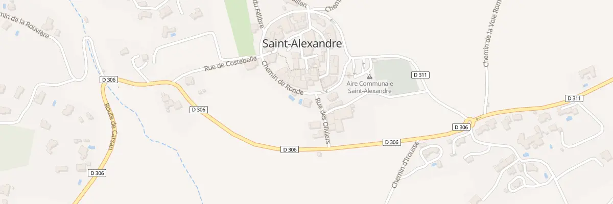 Plan du 5216 Le Village à Saint-Alexandre