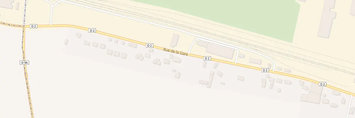 Plan du 61B Rue de la Gare à Tournes