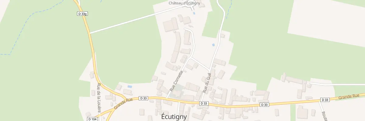 Plan du 5004 Village à Écutigny