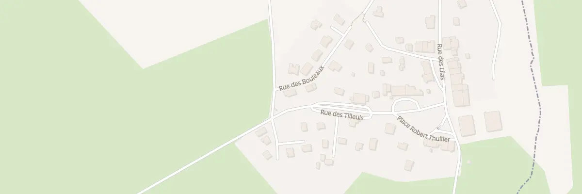 Plan du 15 Rue des Bouleaux à Cliron