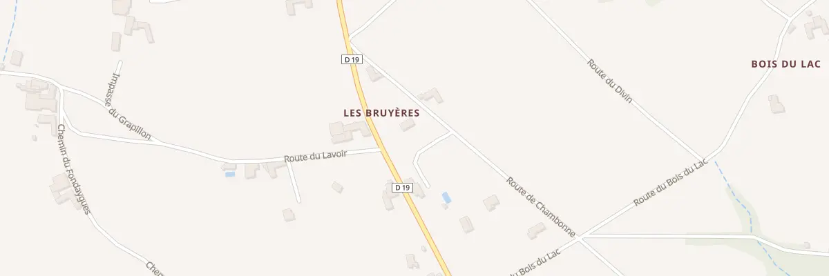 Plan du 150 Rte de Chambonne à Bagnols