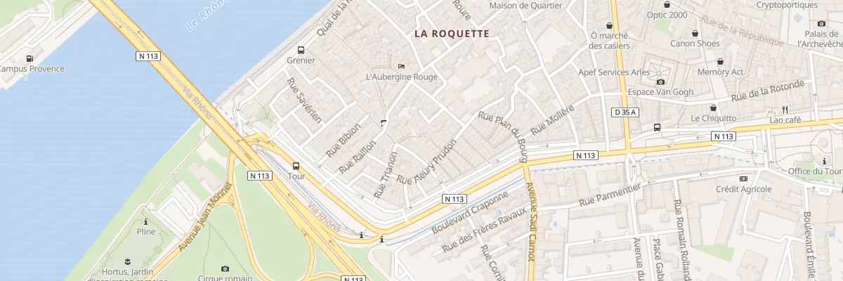 Plan du 89 Rue Genive à Arles
