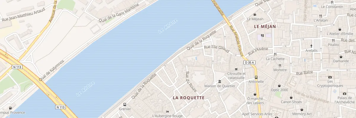 Plan du 2B Rue Laurent Bonnemant à Arles