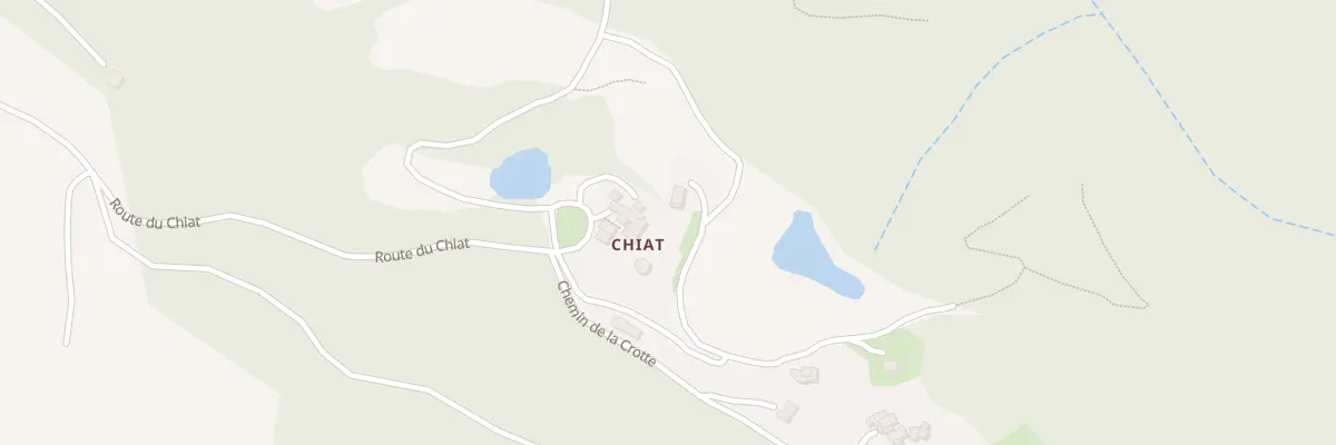 Plan du 557 Chiat à Silhac