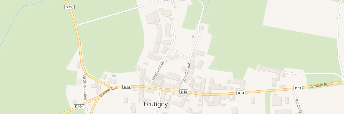 Plan du 2 Rue Cornette à Écutigny
