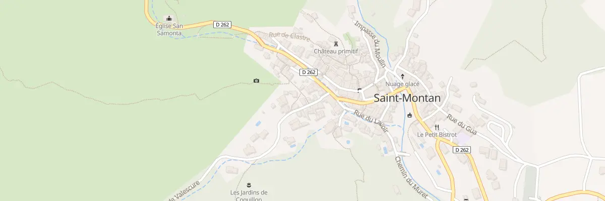 Plan du 5113 Saint Montan à Saint-Montan