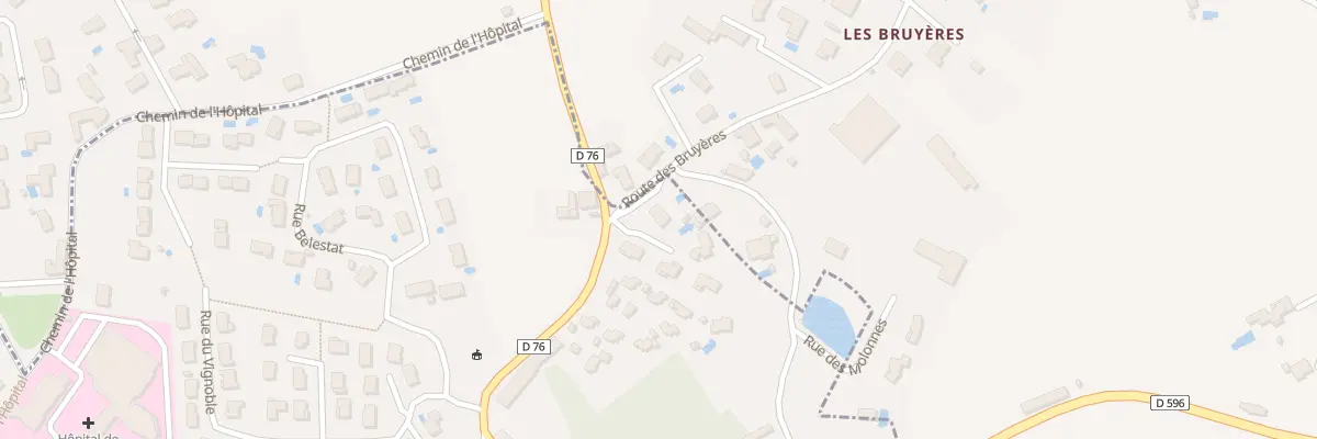Plan du 20A Che des Mollones à Saint-Germain-Nuelles