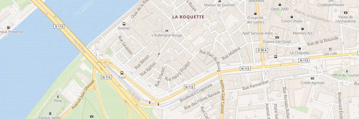 Plan du 81 Rue Genive à Arles