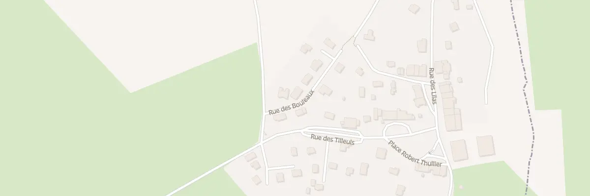 Plan du 2 Rue des Bouleaux à Cliron