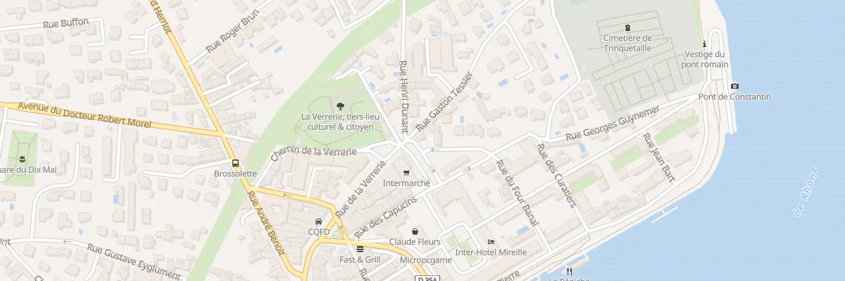 Plan du 6B Pl Léopold Moulias à Arles