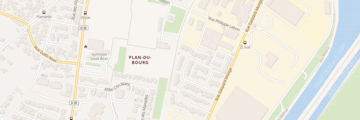 Plan du 23 Rue Dominique Morra à Arles