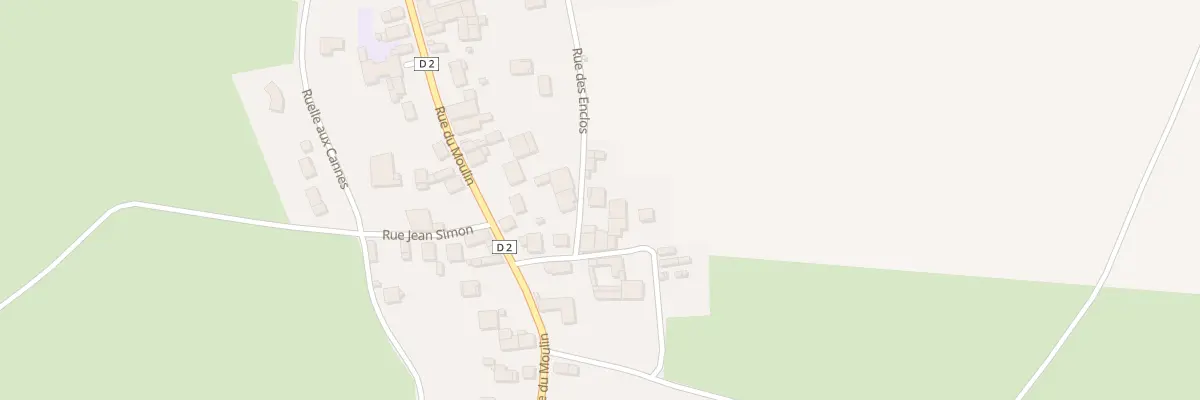 Plan du 8 Rue Des Enclos à Morvilliers