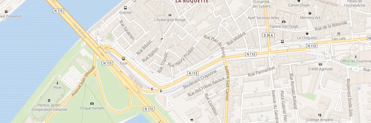 Plan du 117B Rue Genive à Arles
