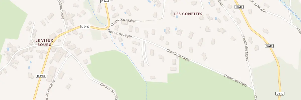 Plan du 19 Che de Lagay à Saint-Pierre-la-Palud