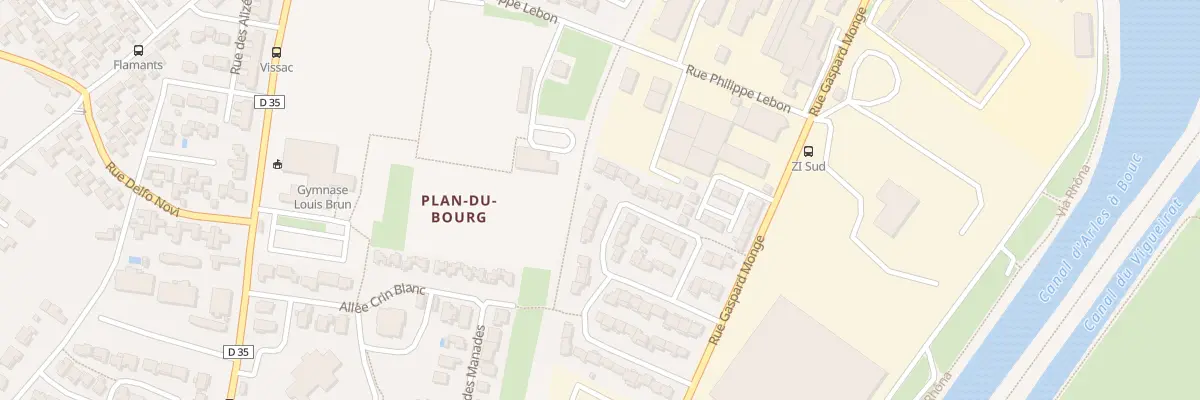 Plan du 25 Rue Dominique Morra à Arles