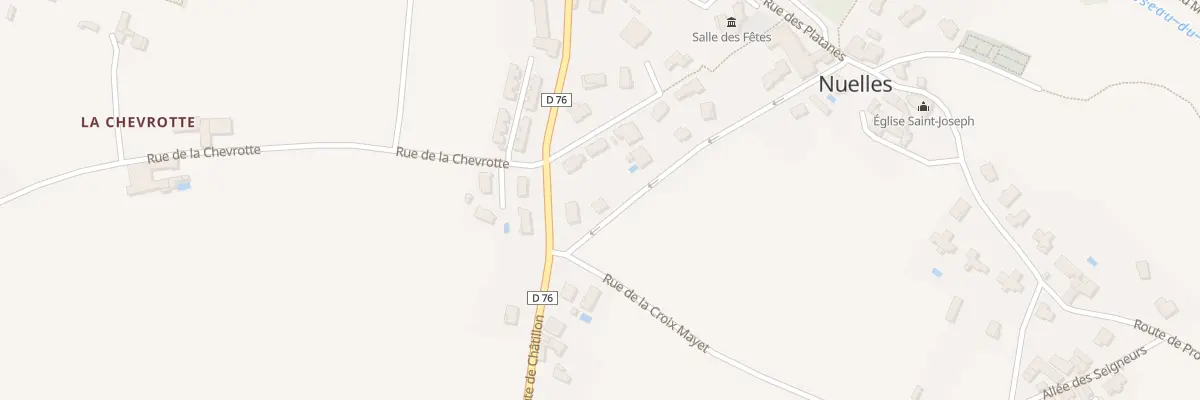 Plan du 230 Rue de la Charrassine à Saint-Germain-Nuelles