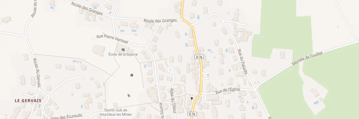 Plan du 214 All du Tilleul à Sourcieux-les-Mines