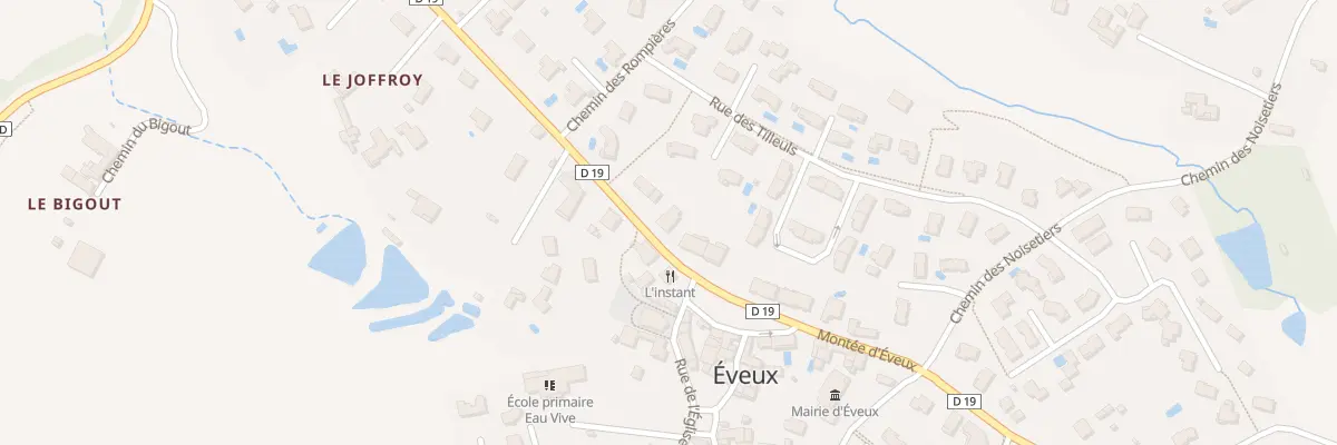 Plan du 995 Montée d’Éveux à Éveux
