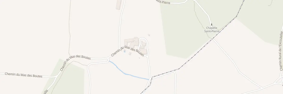 Plan du 5192 Les Boutes à Tresques