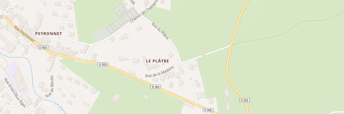 Plan du 4 Rue du Plâtre à Saint-Julien-Molin-Molette